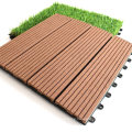 China Factory Directly Supply Good Quality Interlock Terrace WPC Garden DIY Floor Tiles